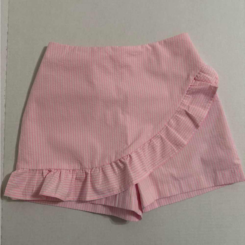 Lilly Pulitzer Pink Ruffle Skirt - Picture 2 of 5